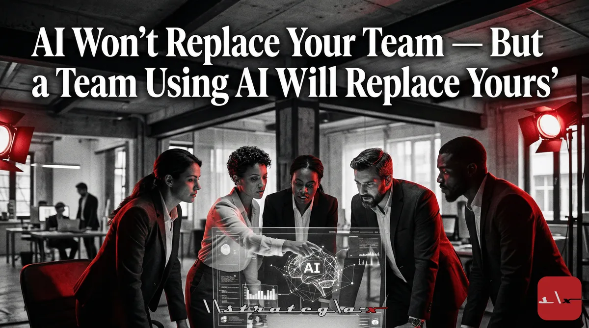 AI Won't Replace Your Team, But a Team Using AI Will Replace Yours