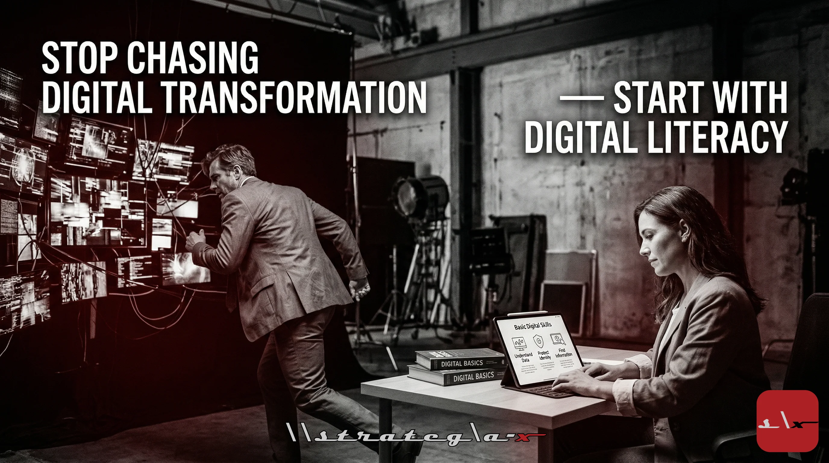 Stop Chasing Digital Transformation, Start With Digital Literacy