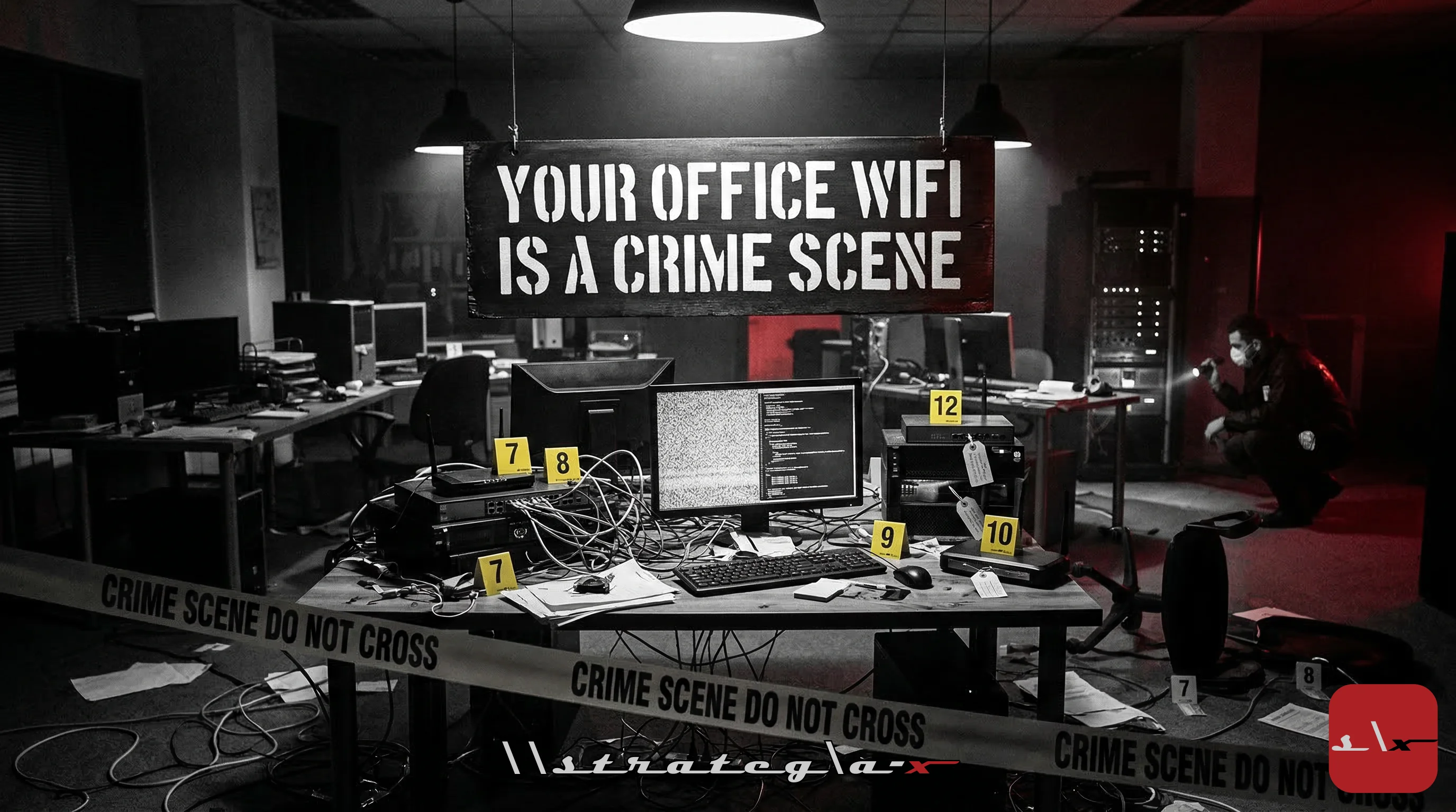 Your Office WiFi Is a Crime Scene, And Nobody's Investigating